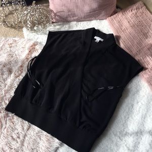 Women’s Calvin Klein Loose Deep V Office Blouse